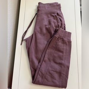 Lululemon warm down joggers